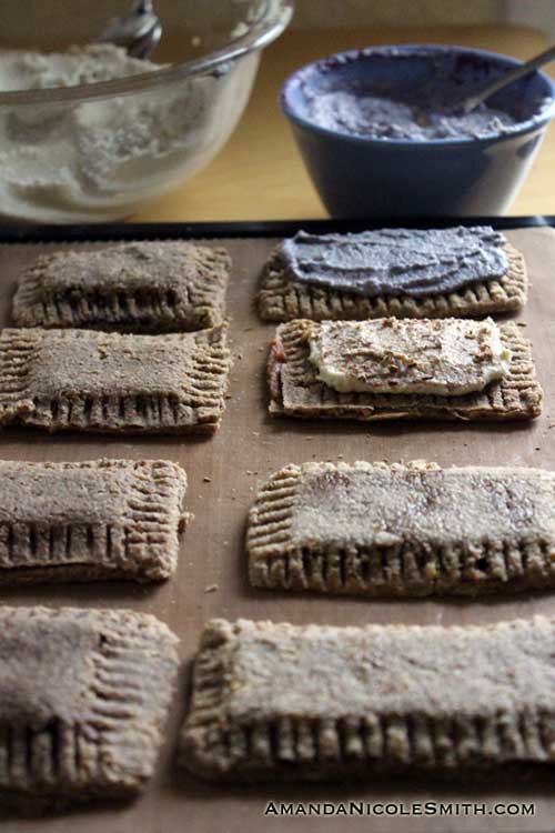 Raw Vegan Toaster Pastries