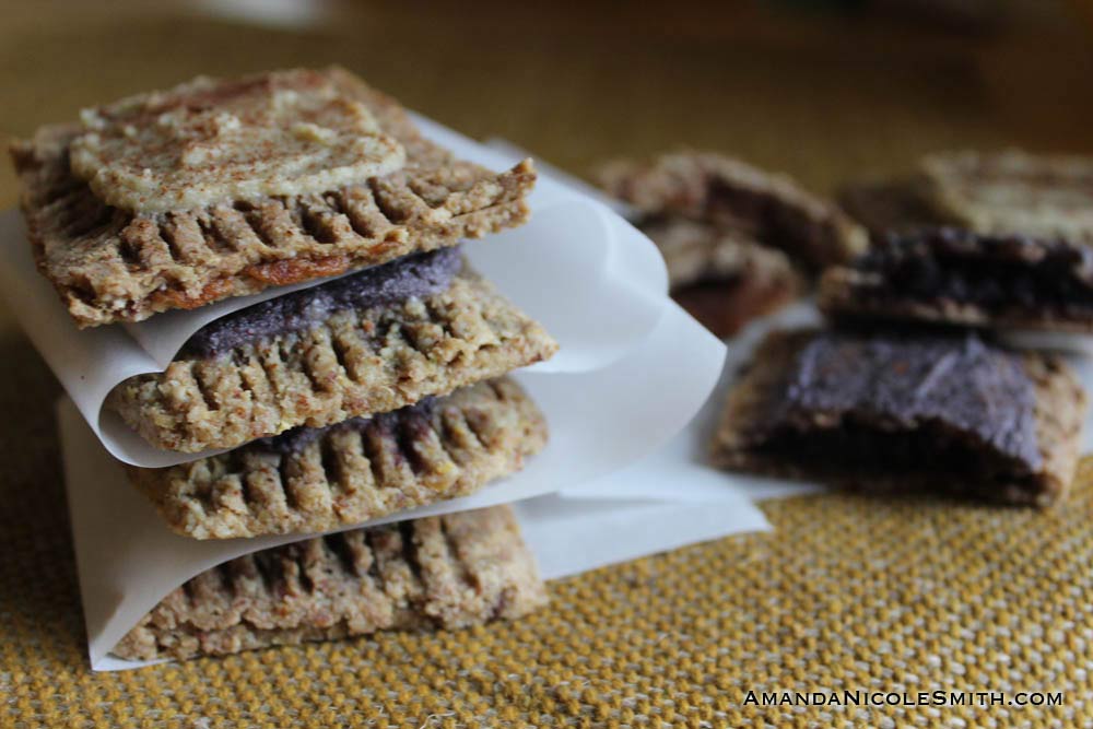 raw vegan toaster pastries