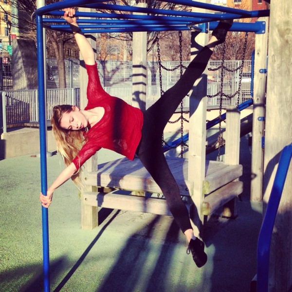 Iron-x on the Hudson River Pier Playground