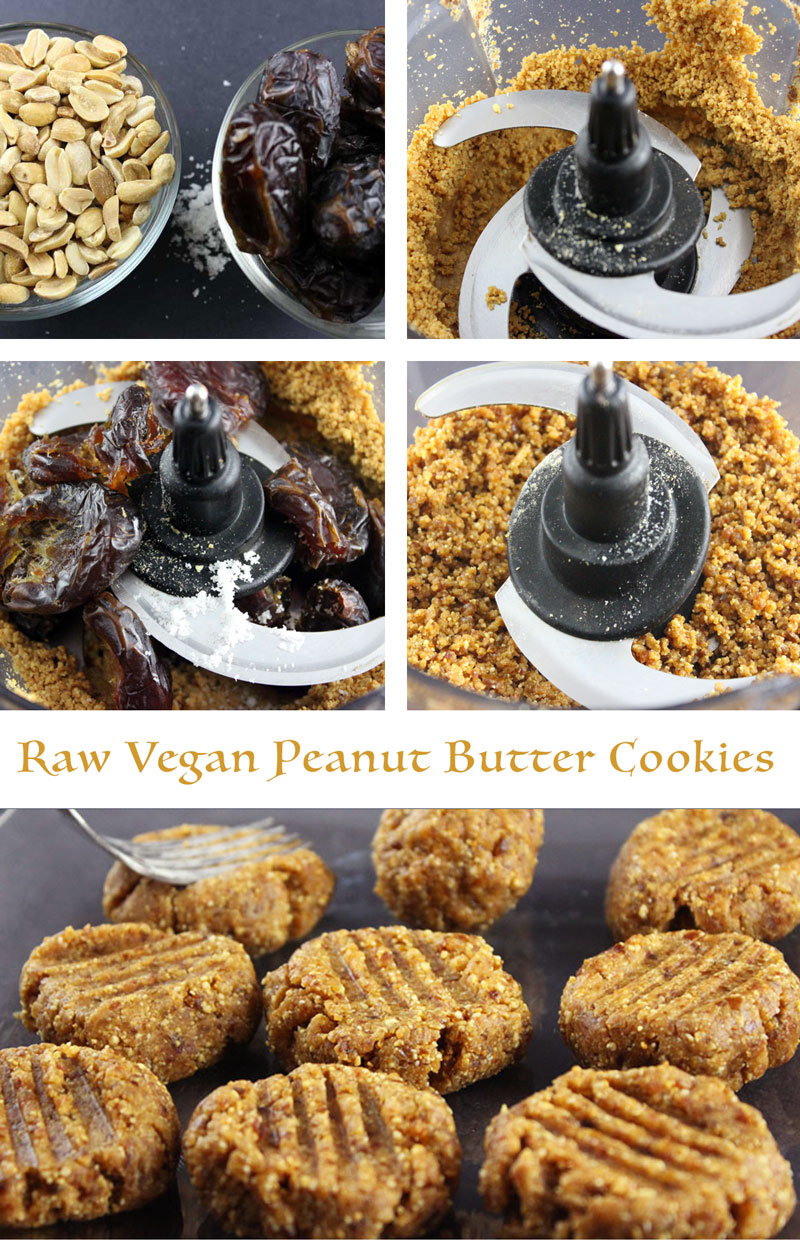 How to make ra vegan peanut butter cookies
