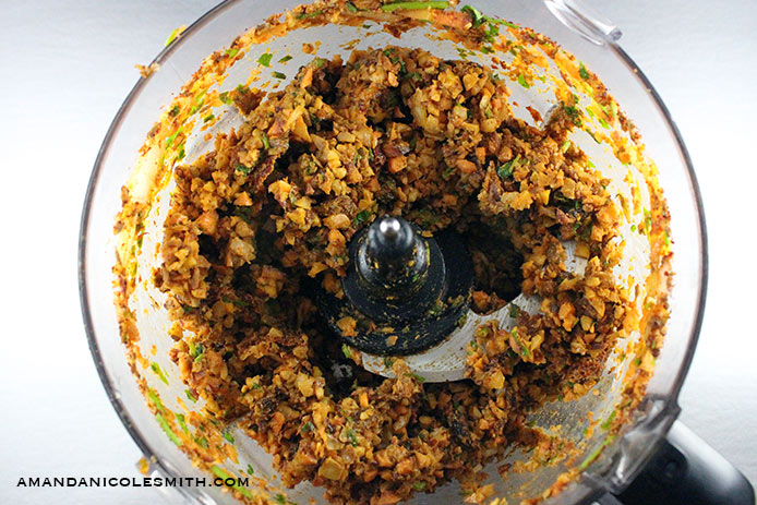 Raw Vegan Chili Food Processor