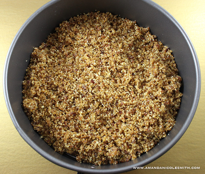 cultured cashew cheesecake graham cracker crust