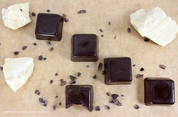 Raw Vegan Caramel Chocolate