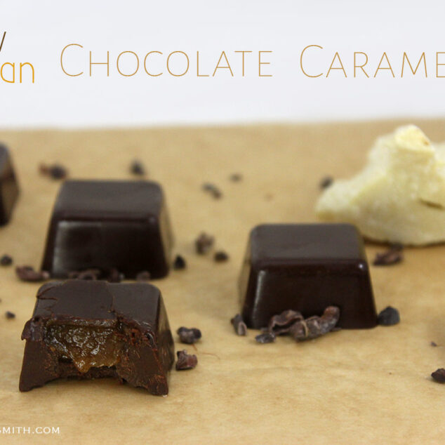 Raw Vegan Chocolate Caramel Chocolate