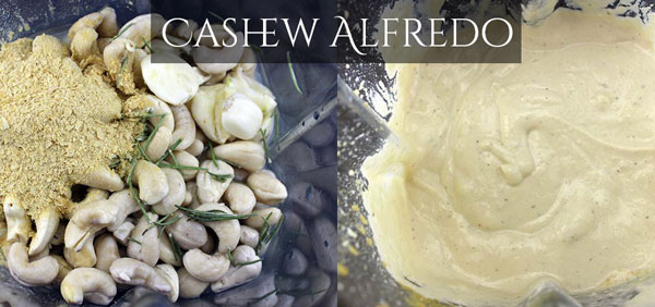 Raw Vegan Cashew Alfredo Sauce