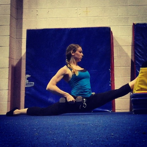 Week 4 over split in contortion class