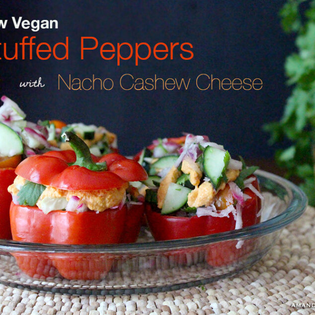 Raw Vegan Stuffed Peppers