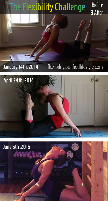 The Flexibility Challenge | Feet To Head | Before and After