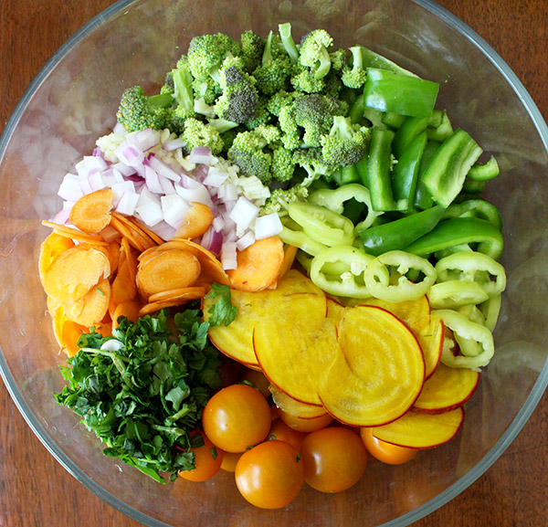 Pasta Salad Veggies