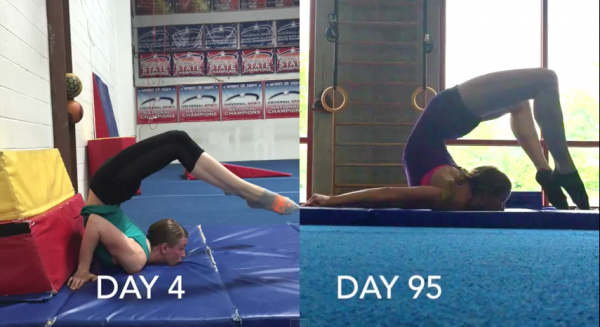 100 Day Challenge 2 | Contortion Flexibility | Before and After ...