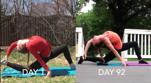 100 Day Challenge 2 | Contortion Flexibility | Before and After ...