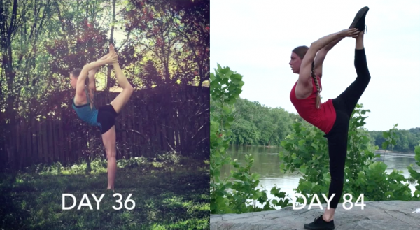 100 Day Challenge 2 | Contortion Flexibility | Before and After ...
