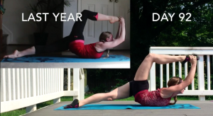 100 Day Challenge 2 | Contortion Flexibility | Before and After ...