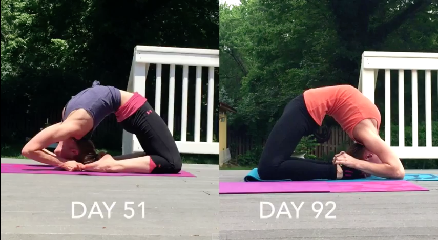 Kapotasana Progress - The Flexibility Challenge