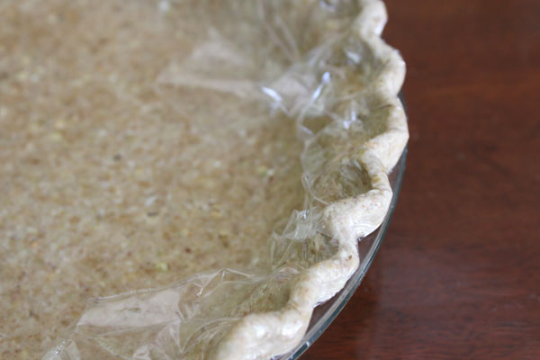 How to Shape Raw Vegan Pie Crust
