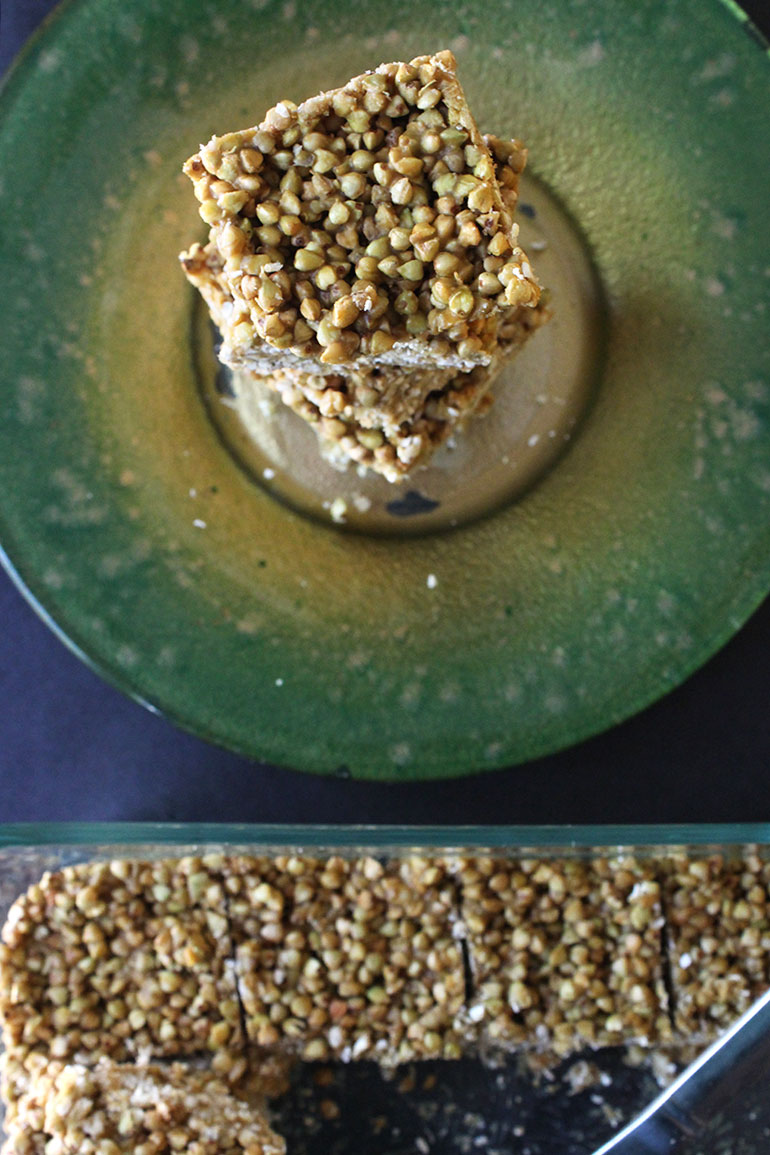 Raw Vegan Buckwheat Crispy Treat