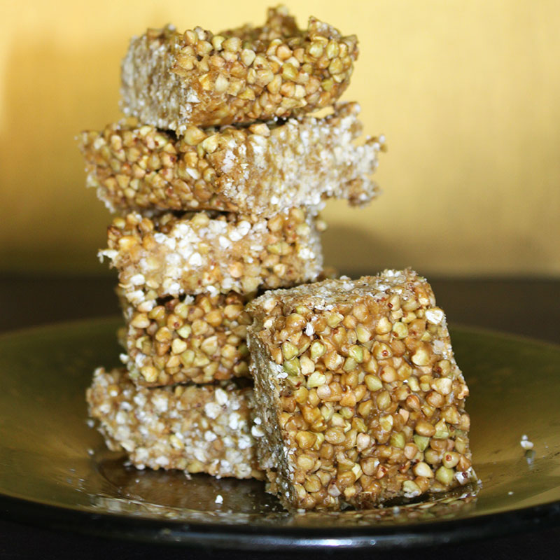 Raw Vegan Buckwheat Crispy Treat