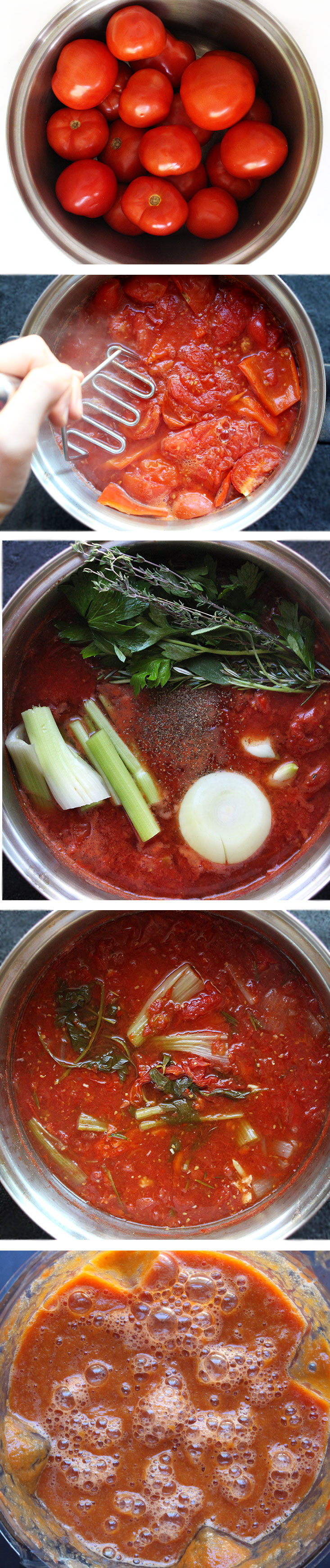 How to make homemade tomato soup