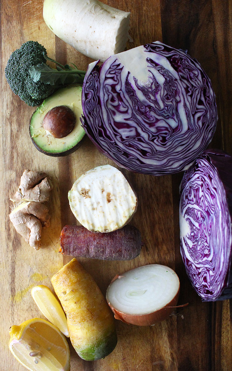 Raw Vegan Stir Fry Veggies