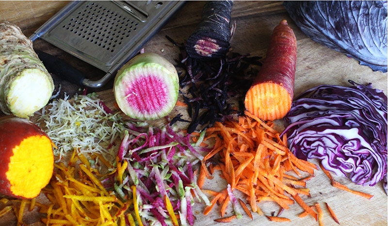 Shredded Veggie Salad