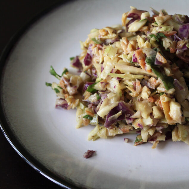 Curry Basil Coleslaw