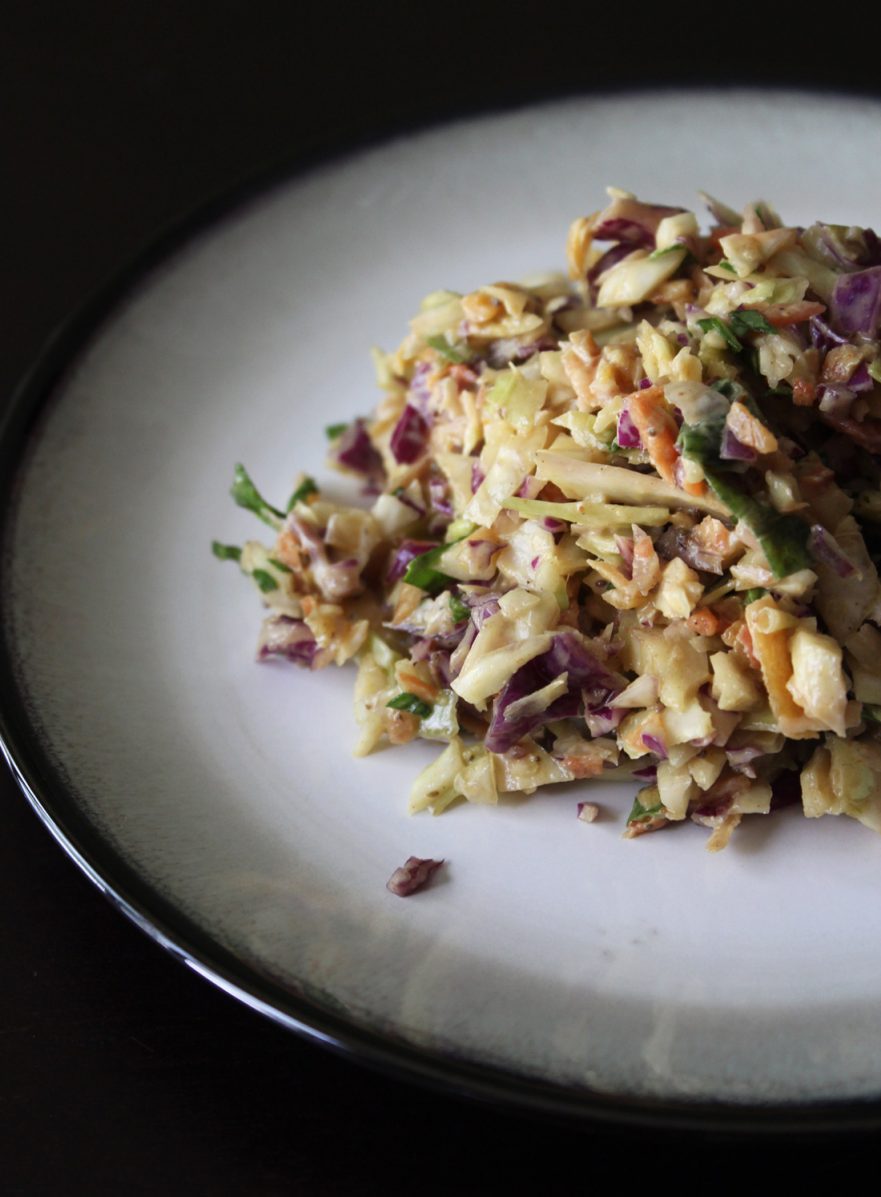 Curry Basil Coleslaw