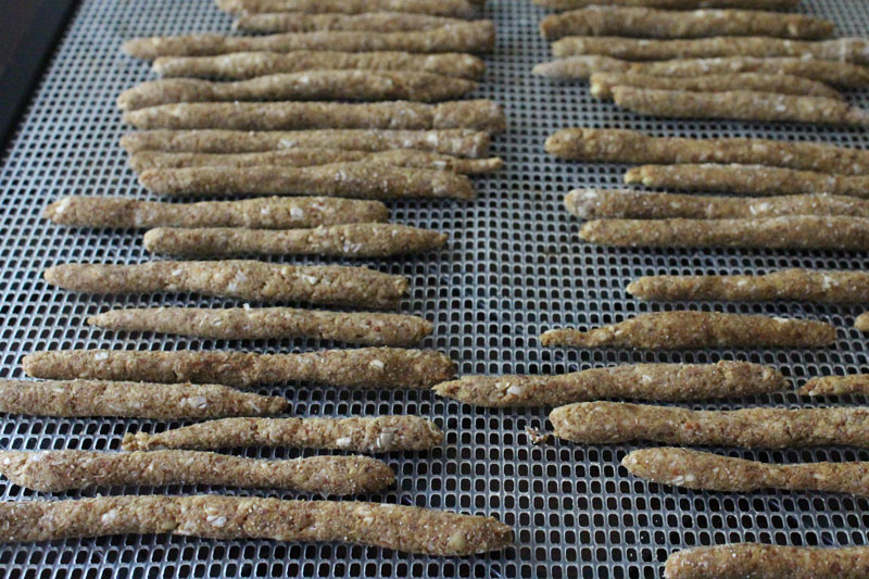 Raw Vegan Pretzel Sticks