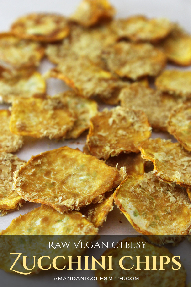 Cheesy Zucchini Chips