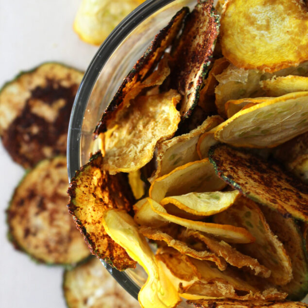 Raw Vegan Zucchini Chips