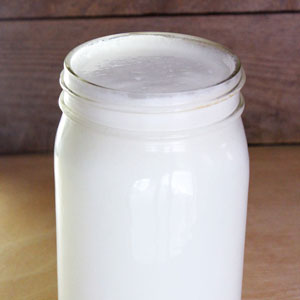 homemade coconut milk