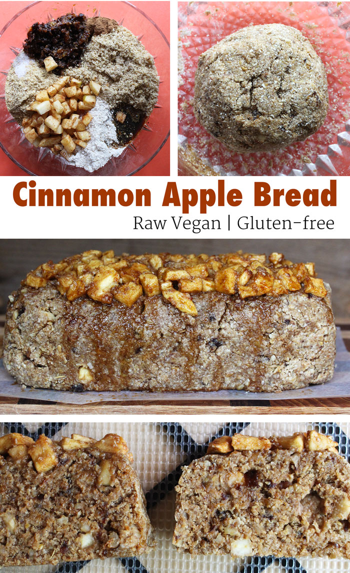 How To Make Raw Vegan Cinnamon Apple Bread