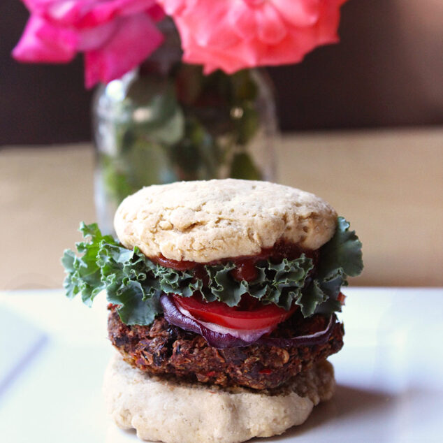 Raw Vegan Burger