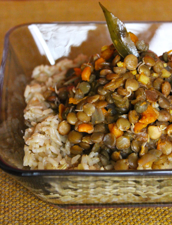 Sweet Potato Lentil Dal - Sprouted & Slow Cooked