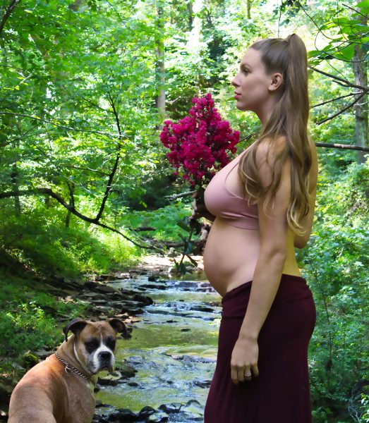 Maternity Photoshoot in Nature