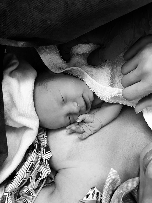 Newborn Baby Girl - A Birth Story