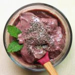 Berry Banana Frozen Pudding